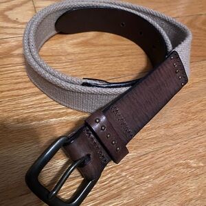 Dockers Brown and Tan Belt Casual Accessory